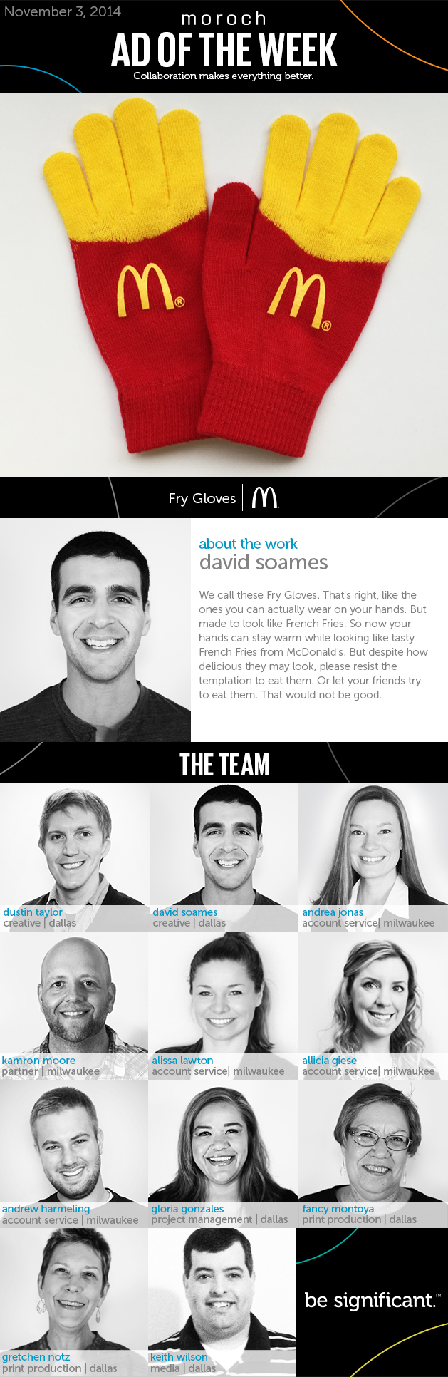 McDonald's Fry Gloves