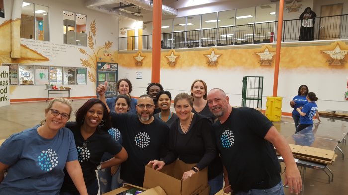 Dallas Media Team Helps North Texas Food Bank 2